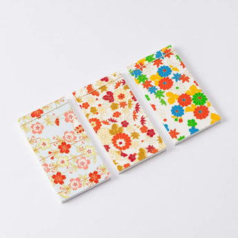 Memo Pad | Japanese Paper 3 Sheets Set No16・17・20 | Kyoyu Shrine Paper Japanese Paper | Shoyado Shoyado