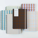 Ringnotiz | A5 Querformat | Geometrische Muster | Freundschaftspapier KOSHI-1 | Shoyado Shoyado