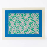 Woodblock Print | Waiting Grass (Matsuyo Igusa) | Created by Takako Harada | Kyoto Intelier Art | Chikumin-do Chikumin-do