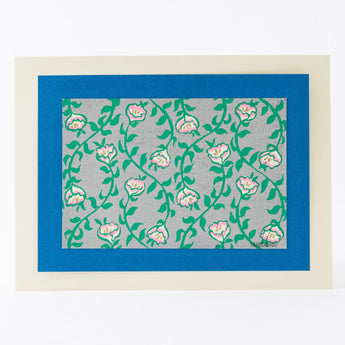 Woodblock Print | Waiting Grass (Matsuyo Igusa) | Created by Takako Harada | Kyoto Intelier Art | Chikumin-do Chikumin-do