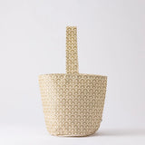 One Hand Tool Bag | Pineapple Blue Ocean Wave Pattern Cotton Fabric | Okinawa Shimanone Shimanone