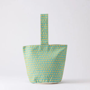 One-Handed Tot Bag | Seaman Tamer Style Cotton Made | Okinawa Shimano Shimano