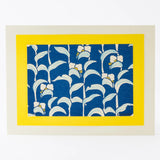 Woodblock Print | Tsukigusa (Tsuyugusa) | Created by Sugiko Harada | Kyoto Intaria Art | Chikushindo Chikushindo