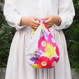 Wind Bath Mat 70cm | Kohare Flawless Type | Gray / Beige 100% Cotton | Musubi Musubi