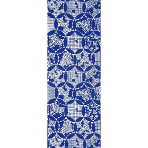 Teinture à la main, teinture à la main | Kakegawa | Verre teinté / Bleu profond | Soie (origine spéciale de Tokaï) | Kyoto, Domo Domo, Domo