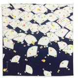 Mini-gazehanka | Mini storehouse | Couleur fleur de légumes / rouge / jaune clair / couleur tsutsujii | Double gaze 100% coton | Kyoto Tomodan Tomodan