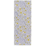 Teinture à la main | Roumei et chaton | Blanc / Bleu indigo / Vert clair | Soie (produit spécial de Okayama) | Kyoto, Domo-dan, Domo-dan