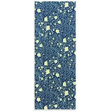 Teinture à la main | Roumei et chaton | Blanc / Bleu indigo / Vert clair | Soie (produit spécial de Okayama) | Kyoto, Domo-dan, Domo-dan