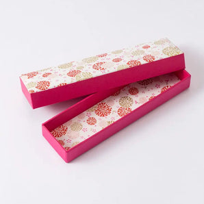 Pen & Pencil Set | Washi P-1 No.7 | Tomoeki Japanese Paper Pen Case | Shoutoudo Shoutoudo