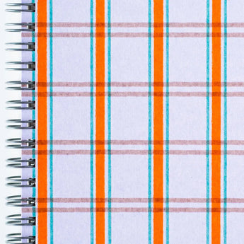 Ringnotiz | A5 Querformat | Geometrische Muster | Freundschaftspapier KOSHI-1 | Shoyado Shoyado