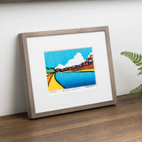 Woodblock Print | Tsurukawa | Created by Kenji Takenaka | Kyoto Intoria Art | Chikushido Chikushido