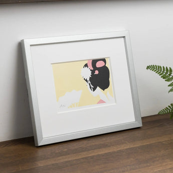 Woodblock Print | Kyoto Time Dancer | Created by Mitsuru Kato | Kyoto Interior Art | Takenado Takenado