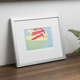 Woodblock Print | Kyoto Time Pockuri | Created by Mitsuru Kato | Kyoto Interior Art | Takemido Takemido