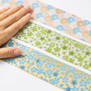 Tomokazu and Paper Tape Seal | Set of 3 | Wide TONE1・2・3 | Shoyado Shoyado