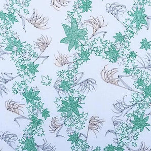 Teinture à la main Teinture à la main | Érable et mangue | Couleur ocre / Couleur kaki | Soie (produit spécial de Okayama) | Kyoto Tomodan Tomodan