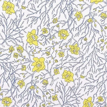 Teinture à la main | Roumei et chaton | Blanc / Bleu indigo / Vert clair | Soie (produit spécial de Okayama) | Kyoto, Domo-dan, Domo-dan