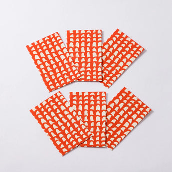 Akabane 4-point set | Pochibukuro Hagaki Small Box Mini Tea Jar | Okinawa Shimano-ne Shimano-ne