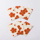 Hibiscus Case 4-Point Set | Pochibukuro Hagaki Small Box Mini Teapot | Okinawa Shimanone Shimanone