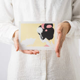 Woodblock Print | Kyoto Time Dancer | Created by Mitsuru Kato | Kyoto Interior Art | Takenado Takenado