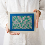 Woodblock Print | Waiting Grass (Matsuyo Igusa) | Created by Takako Harada | Kyoto Intelier Art | Chikumin-do Chikumin-do