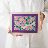 Woodblock print | Sazankamichi (Sazankamichi) | Created by Sugako Harada | Kyoto Interior Art | Chikumin-do Chikumin-do