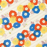 Wind Bath Mat 70cm | Kohare Flawless Type | Gray / Beige 100% Cotton | Musubi Musubi