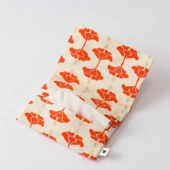 Kichijoji Hibiscus 3-point set | Pocket Tissue Case Flat Pouch Tailhankachi | Okinawa Shimanone Shimanone