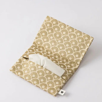 Pineapple Blue Wave 3-Point Set | Pocket Tissue Case Flat Pouch Taoru Hanch | Okinawa Shimano Shimano