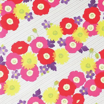 Wind Bath Mat 70cm | Kohare Flawless Type | Gray / Beige 100% Cotton | Musubi Musubi