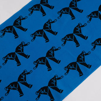 Hand towel | 100% cotton | Cotton | Dyed | Uncle Bucho Aoi Kamafune Kamafune