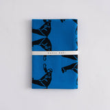 Hand towel | 100% cotton | Cotton | Dyed | Uncle Bucho Aoi Kamafune Kamafune