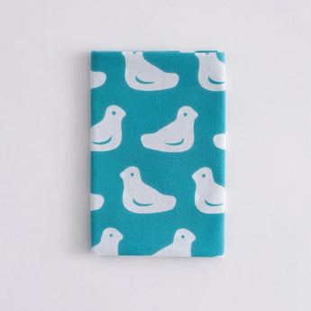 Hand towel | 100% cotton | Cotton | Dyeing | Fish scale pattern Light blue Kamafune Kamafune