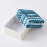 KASURI SHIMA 4-piece set | Pochibukuro Hagaki Small Box Mini Teapot | Okinawa Shimano Ne Shimano Ne