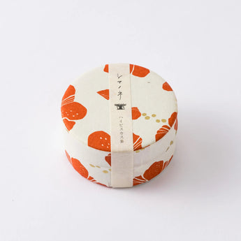 Hibiscus Case 4-Point Set | Pochibukuro Hagaki Small Box Mini Teapot | Okinawa Shimanone Shimanone