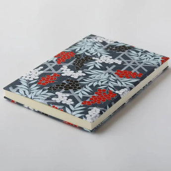 Goshuin Notebook | A5 | Nanten Branch | Tomoen Paper Goshuin Stamp Dark Gray | Shoyado Shoyado