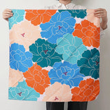 Wind Bath Towel 70cm | Kitami Cedar / Blue Green | Aqua Drop (Water Repellent) - Adeline Klam | Poliestel | Musubi Musubi