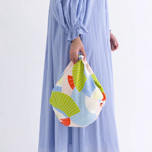 Wind Bath Curtain 70cm | Window Frame / Pink | Himemusu Series - Adeline Klam | Organic Cotton | Musubi Musubi