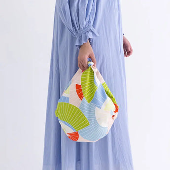 Faltbarer Windschutz 70cm | Fensterjalousie / Pink | Hiemusu-Spi-Größe - Adeline Klam | Organischer Koton | Musubi Musubi