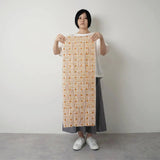 Handkerchief | 100% cotton | Cotton | Dyed | Traditional pattern | Check Orange | Kamanu Kamanu