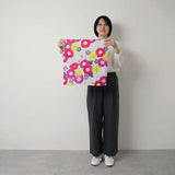 Ventilator 45cm | Kohaku Flachbildschirm grau | 100% Polyester | Musubi Musubi