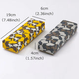 Pen case | Silver cherry blossom | Hand-dyed Japanese paper pen box made in Japan | Happy pattern series small item holder 【 Fuwa Market Original 】 Fuwa Market