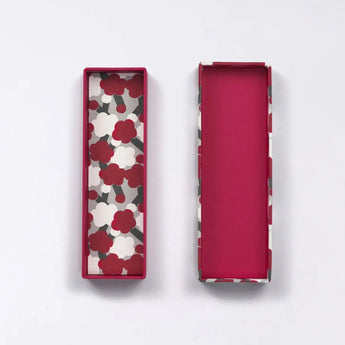 Pens | Plum Blossom | Hand-dyed Japanese paper Fountain pen Made in Japan | Happy pattern series Small item holder 【 Fuwa Market Original 】 Fuwa Market