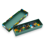 Pencils | Ichimatsu pattern | Hand-dyed Japanese paper pencil case made in Japan | Happiness letter series small item holder 【 Fuwa Market Original 】 Fuwa Market