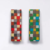 Pencils | Ichimatsu pattern | Hand-dyed Japanese paper pencil case made in Japan | Happiness letter series small item holder 【 Fuwa Market Original 】 Fuwa Market