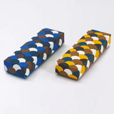 Pencils | Seigaiha pattern | Hand-dyed Japanese paper brush pen made in Japan | Happy pattern series with small items 【 Fuwa Market Original 】 Fuwa Market