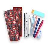 Pens | Nantenboku | Hand-dyed Japanese paper brush box made in Japan | Happiness pattern series small item holder 【 Fuwa Market Original 】 Fuwa Market