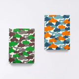 Sticker Box Case | Pine Tree Bark | Hand-dyed Japanese Paper Brush Box Made in Japan | Happy Pattern Series Small Item Holder 【 Fuwa Market Original 】 Fuwa Market