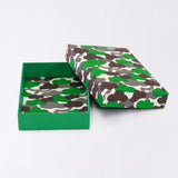 Sticker Box Case | Pine Tree Bark | Hand-dyed Japanese Paper Brush Box Made in Japan | Happy Pattern Series Small Item Holder 【 Fuwa Market Original 】 Fuwa Market