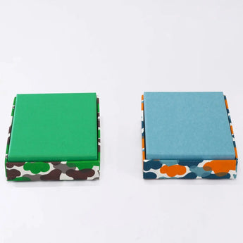 Sticker Box Case | Pine Tree Bark | Hand-dyed Japanese Paper Brush Box Made in Japan | Happy Pattern Series Small Item Holder 【 Fuwa Market Original 】 Fuwa Market