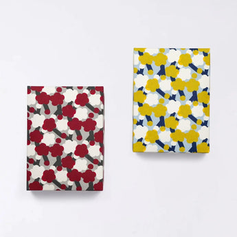 Adhesive box case | Plum blossom | Hand-dyed Japanese paper brush pen made in Japan | Happy letter series small item storage 【 Fuwa Market Original 】 Fuwa Market